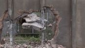 Blinded by the very force it imagined it could handle by Donovan Wylie  Peter Mann contemporary artwork Moving Image