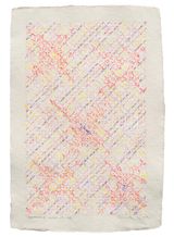 Appearance of Crosses 2019-B19 by Ding Yi contemporary artwork drawing painting works on paper
