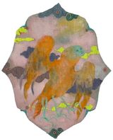 Harpy by Jia Sung contemporary artwork painting textile