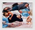 Monica Geller Ross Geller Chandler Bing Phoebe Buffay Joey Tribbiani Rachel Green by Sam Mckinniss contemporary artwork Painting