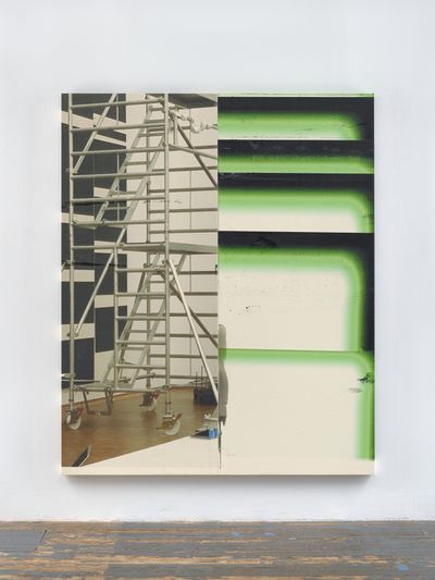 Wade Guytons Paintings Glitch and Glow at Matthew Marks