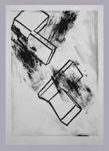 Fathers Chair 058 by Robert Wilson contemporary artwork drawing painting works on paper