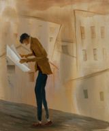 The Story of a Small Town by Meng Yangyang contemporary artwork painting