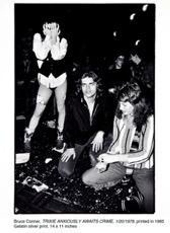 TRIXIE ANXIOUSLY AWAITS CRIME 1201978 by Bruce Conner contemporary artwork Photography