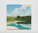 Island in the sky 3 by Muhanned Cader contemporary artwork painting