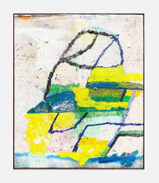 Plains by Peter Matthews contemporary artwork Painting