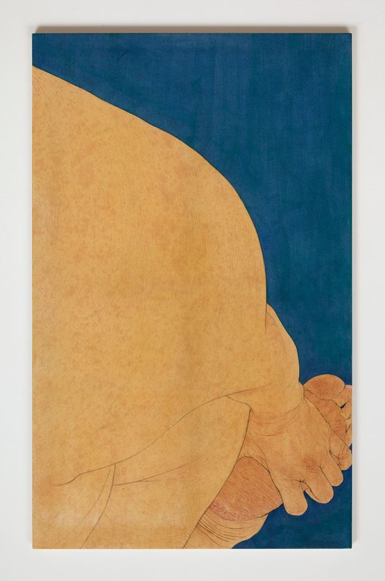 Map Chromium oxide green x Phthalocyanine Green 1 by Seung Ah Paik contemporary artwork Works on Paper
