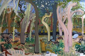 Contemporary art exhibition Andy Pye Bush Theatre at Martin Browne Contemporary Sydney Australia