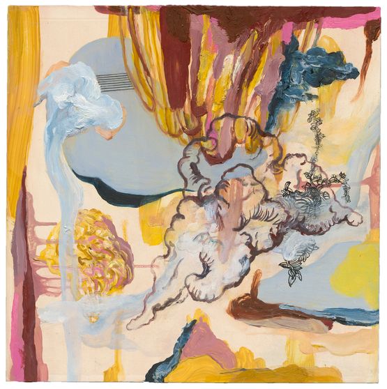Palace in the Moon  by Ying Hung contemporary artwork Painting