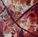 Untitled by Sylvia Kanytjupai Ken contemporary artwork painting