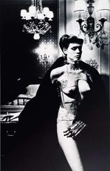 Jane Kirby Ave Klerber Paris 1977 by Helmut Newton contemporary artwork print