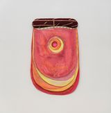 Rosa by Leda Catunda contemporary artwork painting sculpture