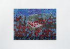 O veu sobre a terra se reveste de fogo by Sophia Loeb contemporary artwork Painting