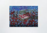 O veu sobre a terra se reveste de fogo by Sophia Loeb contemporary artwork painting