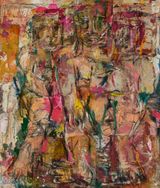 Out Of Chaos XIX by Daniel Crews-Chubb contemporary artwork painting