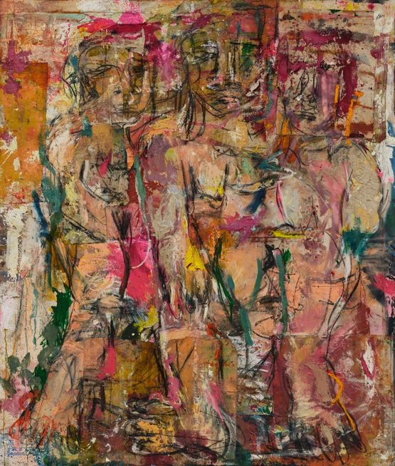 Out Of Chaos XIX by Daniel Crews-Chubb contemporary artwork Painting