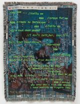 The Algorithm Knows Im Sad Momma Knows Best by Qualeasha Wood contemporary artwork textile