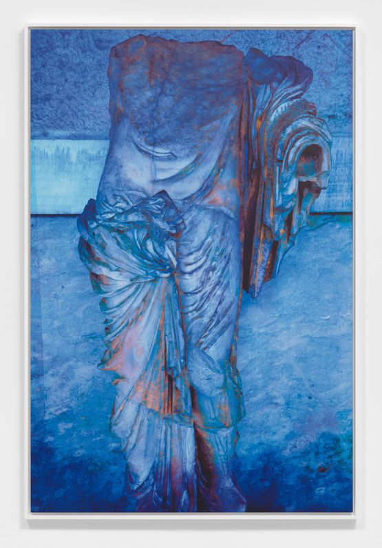 Sculpture of a Man by James Welling contemporary artwork Print