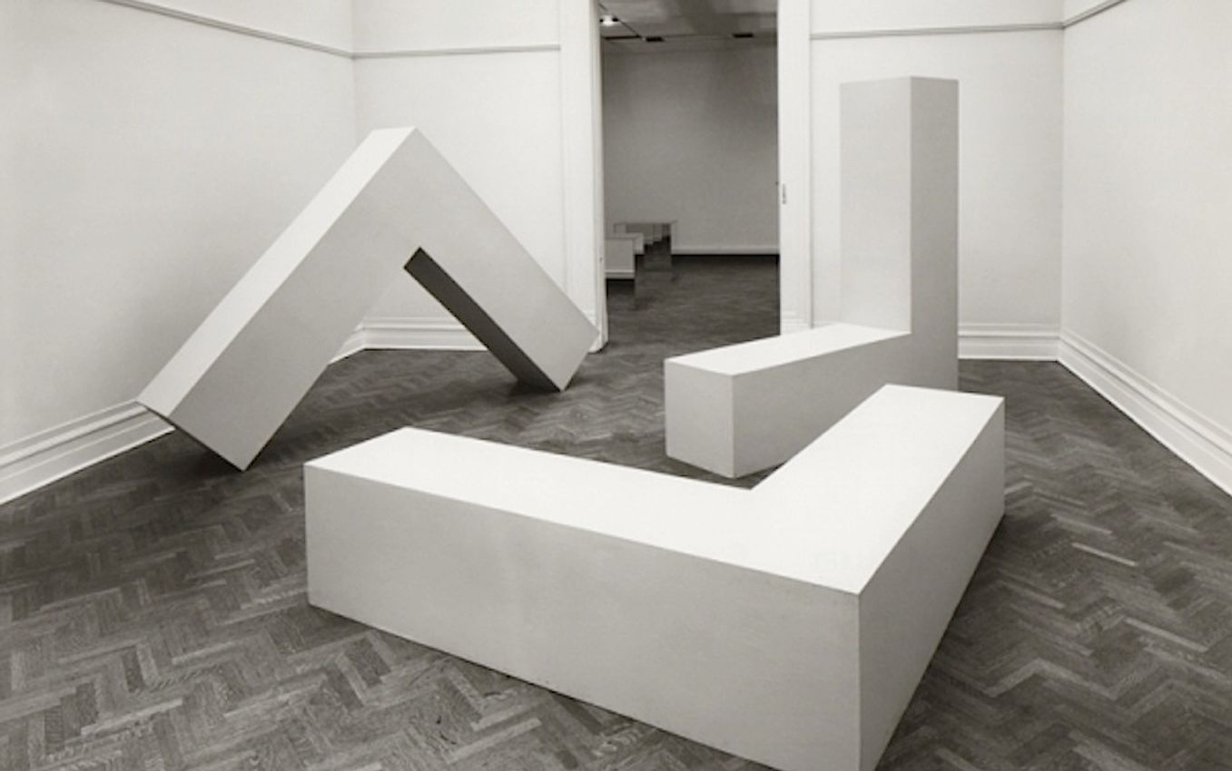 Robert Morris, 'Hanging Soft and Standing Hard' at Sprüth