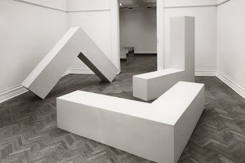 Contemporary art exhibition Robert Morris Hanging Soft and Standing Hard at Spruth Magers London United Kingdom