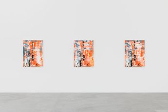 Contemporary art exhibition Michael Kagan How We Remember at Almine Rech Brussels Belgium