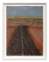 Vertical Landscape with Road by Richard Artschwager contemporary artwork works on paper drawing
