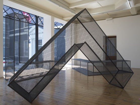 Hanging Soft and Standing Hard by Robert Morris contemporary artwork Sculpture