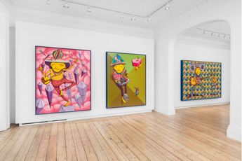 Contemporary art exhibition OSGEMEOS In the Corner of the Mind at Lehmann Maupin London United Kingdom
