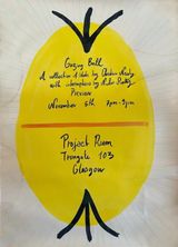 Gazing Ball by Nicolas Party contemporary artwork works on paper