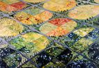 Earthscape by Oscar Oiwa contemporary artwork Painting