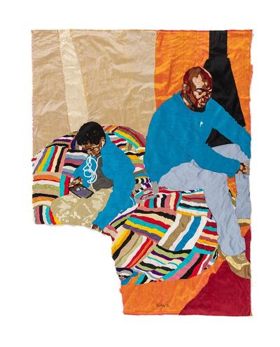 Billie Zangewa Brings Her Community to Seoul and London in New Tapestries