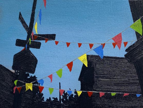 New Bodega by Charis Ammon contemporary artwork Painting
