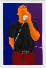 Ring...Ring... ...... by Anthony Iacono contemporary artwork works on paper