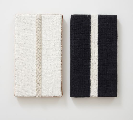 UNTITLED PAIR by John Nixon contemporary artwork Painting