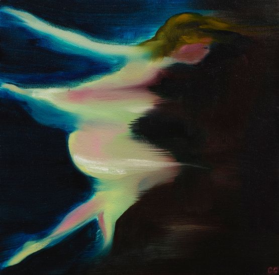 Wind Walker by Cathleen Clarke contemporary artwork Painting
