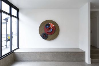 Contemporary art exhibition Don Driver Circle Works at Hamish McKay Wellington New Zealand