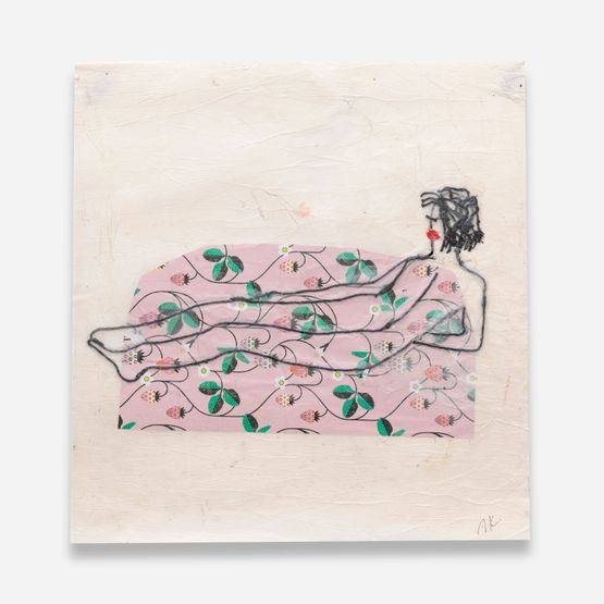 Pembe Yatak by Azade Koker contemporary artwork Works on Paper