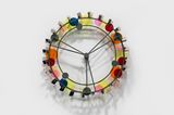 Fontana a Ruota by Bruno Munari contemporary artwork sculpture
