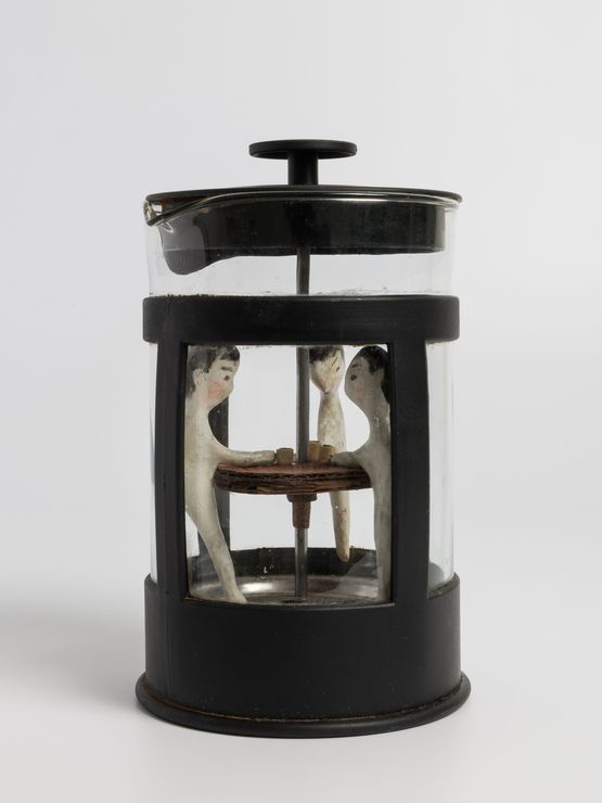 Standing Cafe by Masao Nakahara contemporary artwork Sculpture