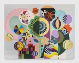 Festa Na Floresta by Beatriz Milhazes contemporary artwork painting