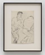 Untitled Preparatory Drawing by Tom of Finland contemporary artwork drawing