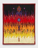 Motifs  Sahel et kente by Abdoulaye Konate contemporary artwork textile