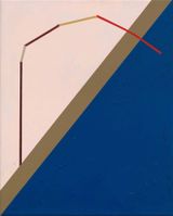 Der Link zum Pink by Henriette Grahnert contemporary artwork painting works on paper