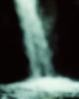Waterfall on the upper reaches by Conor Clarke contemporary artwork print
