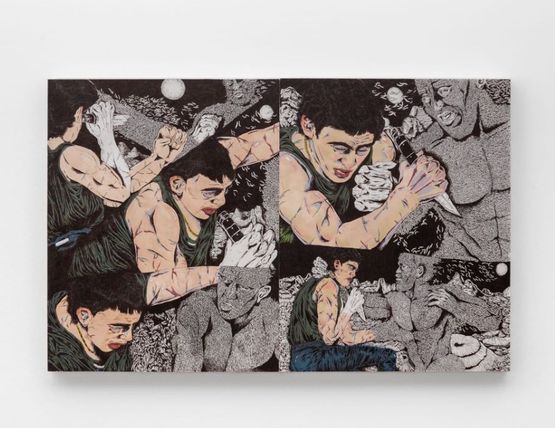 Body rot by Christian Santiago contemporary artwork Drawing