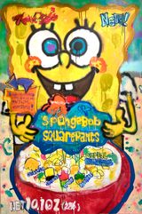 Big Cereal No.10 SpongeBob by KINJO contemporary artwork painting
