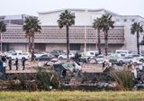 View of the facade of the old Non-White section of Cape town station 3446 by Mikhael Subotzky contemporary artwork print