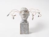 man weeping by Andrew Lord contemporary artwork sculpture