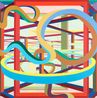Vorcex II by Al Held contemporary artwork Painting