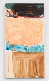 A Level Plain by Hayley Tompkins contemporary artwork painting works on paper